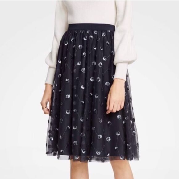 Ann Taylor Dresses & Skirts - NWT Ann Taylor sequin tulle skirt womens‎ size M